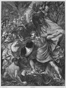 Dentatus by Benjamin Robert (after) Haydon