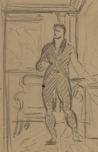 Figure Study of a Man in a Formal Suit by Benjamin Robert Haydon