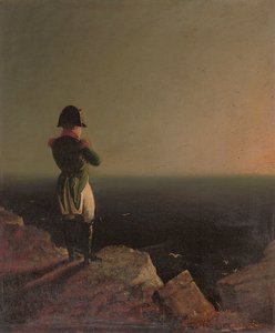 Napoleon Bonaparte Musing at St. Helena