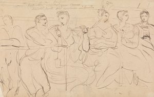 Study of a Group of People Talking