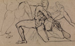 Study of a Male Nude by Benjamin Robert Haydon