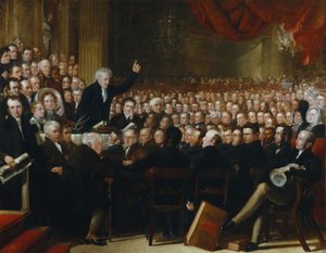 The Anti-Slavery Society Convention by Benjamin Robert Haydon