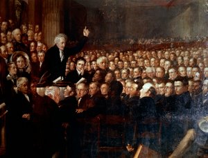 The Anti-Slavery Society Convention by Benjamin Robert Haydon