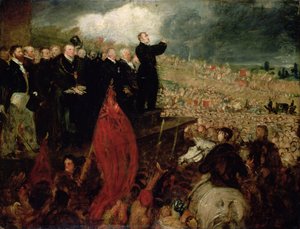 The Meeting of the Unions on Newhall Hill, Birmingham, 16th May 1832 by Benjamin Robert Haydon