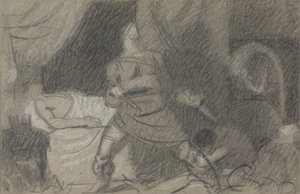 The Murder of Duncan - Macbeth with the Daggers by Benjamin Robert Haydon