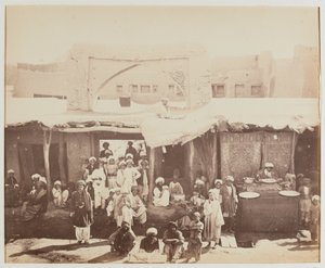 Street scene, Kandahar by Benjamin Simpson