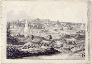 The Crystal Palace by Benjamin Waterhouse Hawkins
