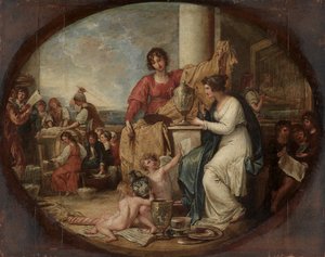 British Manufactory, A Sketch by Benjamin West