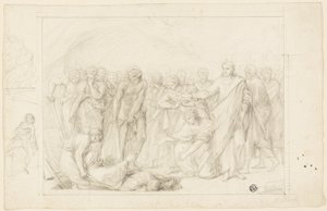 Death of Ananias by Benjamin West