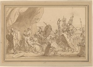 Death of a General by Benjamin West