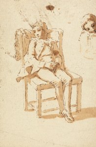 Page Boy Asleep