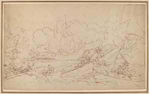 Study for The Battle of La Hogue