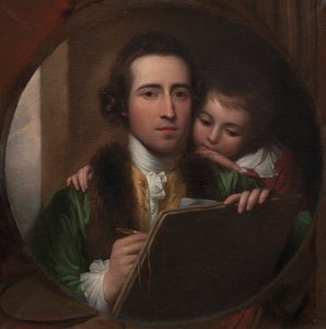 The Artist and His Son Raphael