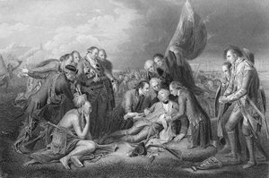The Death of General Wolfe, 1759, from 