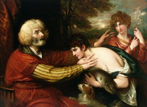 The Return of Tobias by Benjamin West