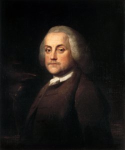Benjamin Franklin by Benjamin Wilson