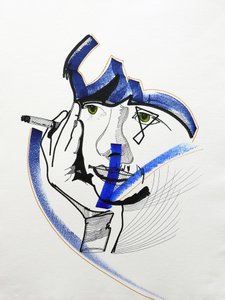 Surportrait: Françoise Sagan 1, 2019