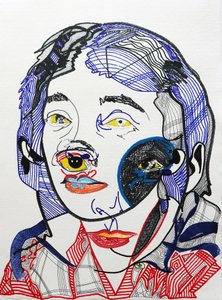 Surportrait: Marguerite Duras 2 by Benoit Erwann Boucherot