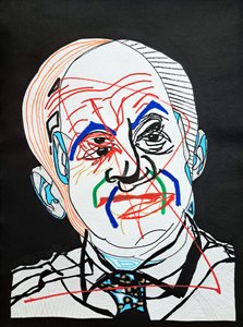 Surportrait: Oscar Niemeyer, 2022 by Benoit Erwann Boucherot