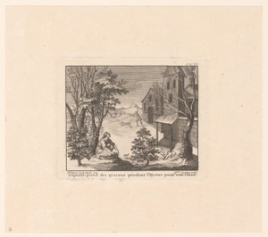 Daphnis Hunting Birds in Winter