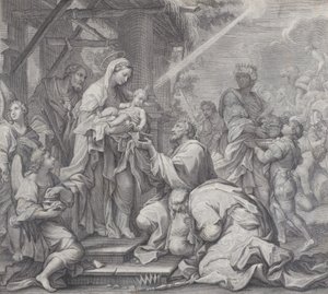 The Adoration of the Magi, 1714-24 by Benoît Farjat