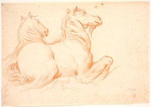 Two Sea Horses