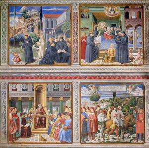 Episodes from the Life of St. Augustine, 1463-65