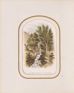 In The Glen at Idlewild by Benson John Lossing