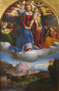 Madonna and Child in Glory