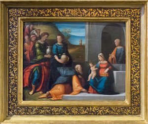 Adoration of the Magi by Benvenuto Tisi da Garofalo