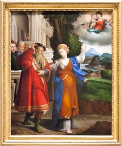 The Appearance of the Virgin to Augustus and Sibilla