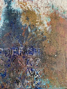 Rustic Alphabet Texture