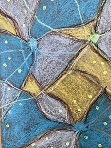 Vibrant Geometric Texture