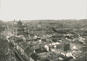Panorama of the City of Berlin, Germany, 1895
