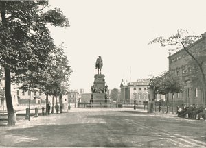 Statue of Frederick the Great, Unter den Linden, Berlin, Germany, 1895 by Berlin Photographic Co