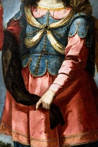 Abisag the Young Shunammite by Bernab? de (attr. to) Ayala