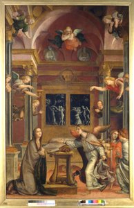 Annunciation by Bernadino Zenale