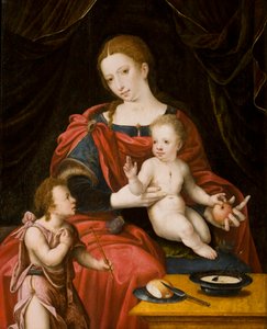 Virgin and Child with John the Baptist as a Boy