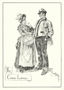 The Comic Lovers by Bernard (after) Partridge