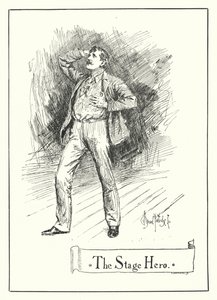 The Stage Hero by Bernard (after) Partridge