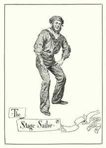 The Stage Sailor by Bernard (after) Partridge