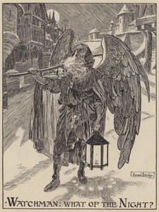 Watchman: What of the Night? (engraving)