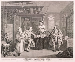 Marriage a la Mode, plate III