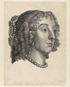Portrait of Anna Sophia of Carnarvon by Bernard Baron
