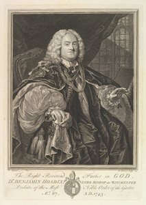 The Right Reverend Father in God, Dr. Benjamin Hoadly, Lord Bishop of Winchester