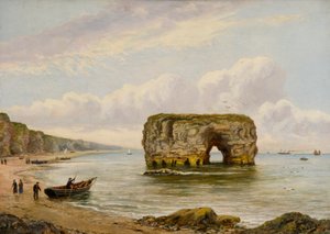 Marsden Rock, c.1880-1900 by Bernard Benedict Hemy
