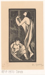 Night by Bernard Essers (signed by artist)