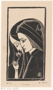 Portrait of Dante Alighieri and Beatrice Portinari