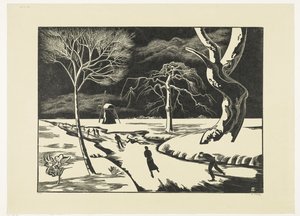 Winter Scene, Folio by Bernard Essers