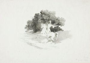Trumpeter on Horseback